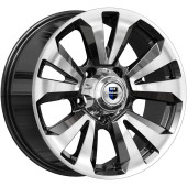 Диски КиК 8,0\R18 5*139.7 ET30 d108.5 Алмаз черный Диски КиК 8,0\R18 5*139.7 ET30 d108.5 Алмаз черный