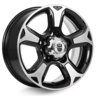 Диски КиК 7,0\R16 5*139.7 ET35 d108.5 Алмаз черный