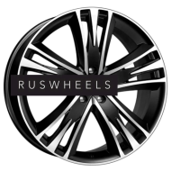 Диски КИК 8,5x20/5x114,3 ET38 D60,1 Атлас (КС661M) Алмаз черный