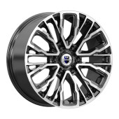 Диски КиК 8.5\R19 6*139.7 ET42 d75.1 Алмаз черный