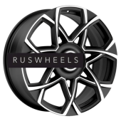 Диски LS Forged 9x21/5x120 ET45,5 D62,6 LS FG59 MBF (конус, Колпак+лого)