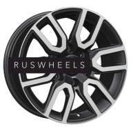 Диски Khomen Wheels 8x17/6x139,7 ET46 D67,1 KHW1723 (Pajero) Black-FP