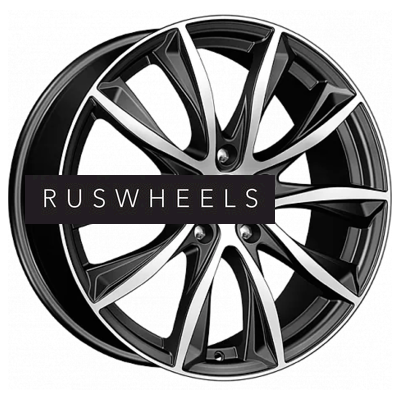 Диски iFree 7,5x18/5x108 ET47 D60,1 Каzантип (КС684М) Блэк Джек