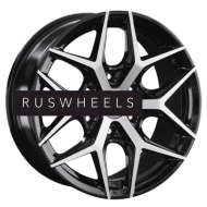 Диски LS 8x17/6x139,7 ET36 D100,1 1303 BKF (конус, Колпак+лого)