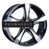 Диски LS 7,5x17/4x100 ET40 D60,1 1053 BKF (конус)
