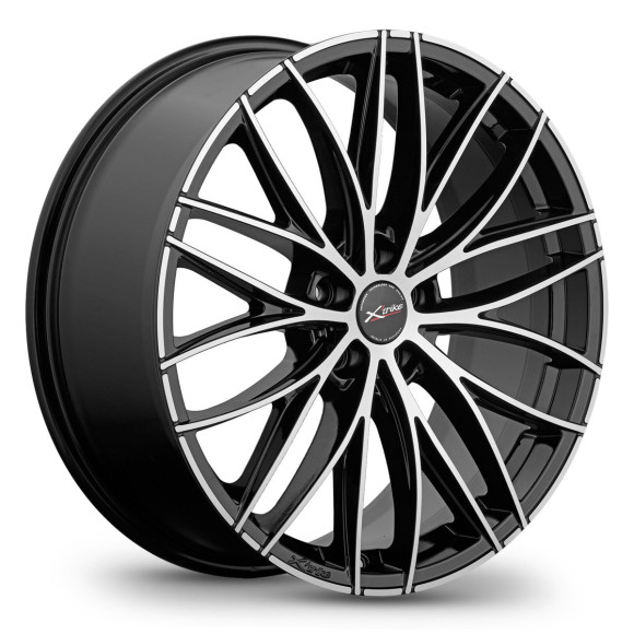 Диски Xtrike 8,0\R20 5*108 ET52 d63.35 BK/FP