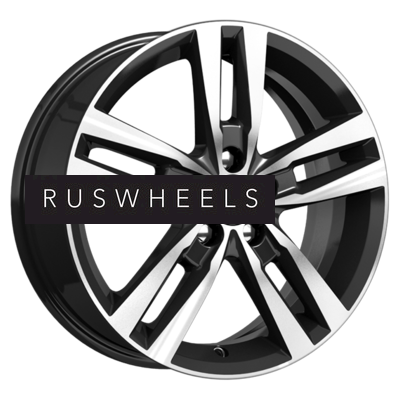 Диски КИК 6,5x16/5x114,3 ET50 D66,1 Rassvet (КС868) Алмаз черный SK