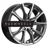 Диски КИК 7,5x17/5x120 ET43 D72,6 Твист (КС697М) Дарк платинум