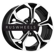 Диски iFree 6,5x15/5x112 ET45 D57,1 Эрнесто (КС484) Блэк Джек