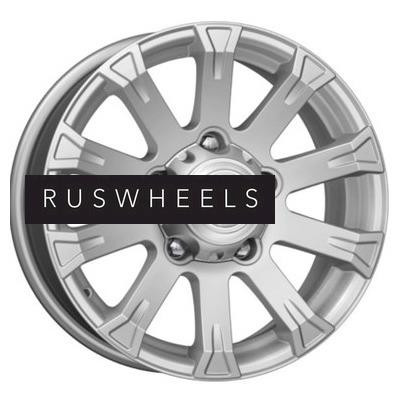 Грузовые диски K&K 7x16/5x139,7 ET35 D108,5 Байкал (КС601) Сильвер