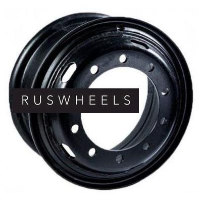 Грузовые диски Kronprinz/Accuride 7x20/10x335 ET145,5 D281 M22 Black (53205-3101012-10) (12 мм) КАМАЗ 53205 и его мод.,прицепы Нефаз 2 500 кг