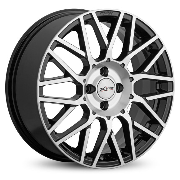 Диски Xtrike 7,0\R17 4*114.3 ET45 d67.1 BK/FP Диски Xtrike 7,0\R17 4*114.3 ET45 d67.1 BK/FP