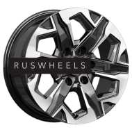 Диски КИК 7,5x17/6x139,7 ET36 D100,1 Тейт (КС1050) Алмаз черный