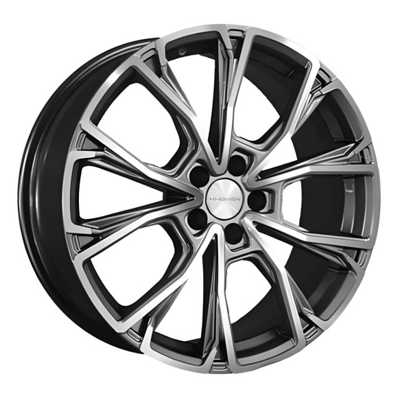 Диски Khomen Wheels  KHW1907 (Chery Tiggo 8/8 Pro)  7,5\R19 5*108 ET47  d60,1  Gray  [KHW190703GRT]