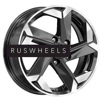 Диски КИК 6x16/5x114,3 ET43 D67,1 КС979 Алмаз черный