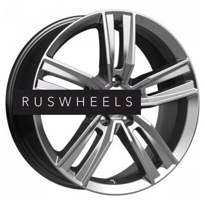 Диски КИК 7x18/5x114,3 ET50 D67,1 Танаис (КС750) Дарк платинум