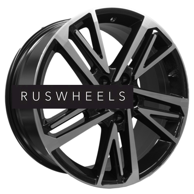 Диски Khomen Wheels 8x18/5x114,3 ET40 D60,1 KHW1815 (RAV-4) Black-FP