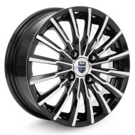 Диски КиК 5.5\R14 4*100 ET39 d67.1 Алмаз черный