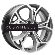 Диски Khomen Wheels 7x17/5x114,3 ET50 D67,1 KHW1702 (CX-5/Seltos/Optima) Gray-FP