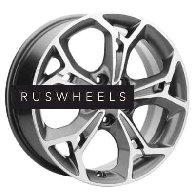 Диски Khomen Wheels 7x17/5x114,3 ET50 D67,1 KHW1702 (CX-5/Seltos/Optima) Gray-FP