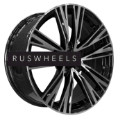 Диски PDW 8x18/5x114,3 ET35 D67,1 FF1083 Gloss Black Machine Face (PDW)