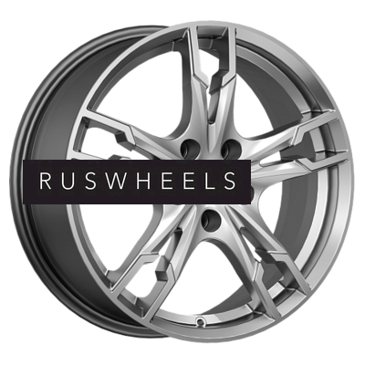 Диски КИК 7x17/4x100 ET41 D60,1 Солар (КС875) Дарк платинум Диски КИК 7x17/4x100 ET41 D60,1 Солар (КС875) Дарк платинум