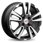 Диски X'trikeRST  Kia Rio  R065  6,0\R15 4*100 ET48  d54,1  BK/FP  [40823]  Fb max 520 kg