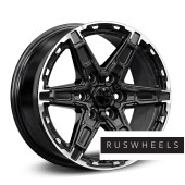 Диски КиК R18 / 8J PCD 6x139.7 ЕТ 25 ЦО 106.1 Дистрикт