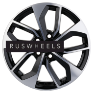 Диски Khomen Wheels 7x17/5x112 ET46 D66,6 KHW1703 (A4) Black-FP Диски Khomen Wheels 7x17/5x112 ET46 D66,6 KHW1703 (A4) Black-FP