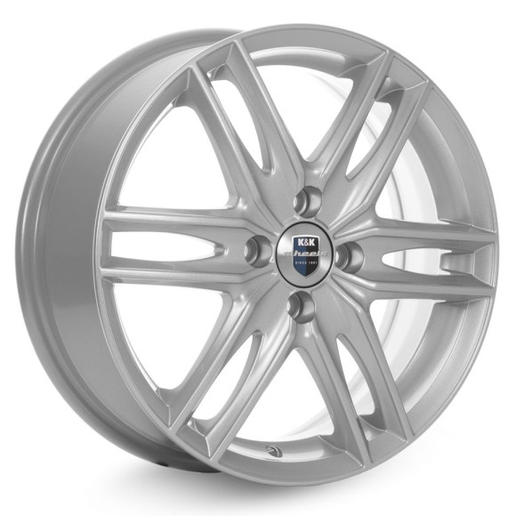 Диски КиК 6,0\R16 4*100 ET45 d67.1 Сильвер