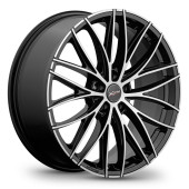 Диски Xtrike 8,0\R20 5*120 ET41.5 d66.1 BK/FP